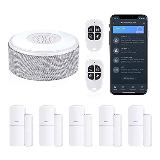 Door Alarm System, Wireless Diy Smart Home Security System, With Phone App