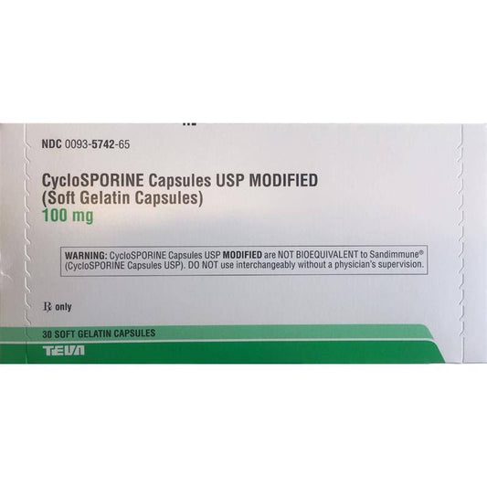 Cyclosporine Modified