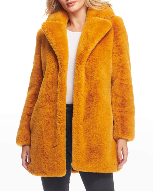 Donna Salyers Women’S Le Mink Faux-Fur Jacket