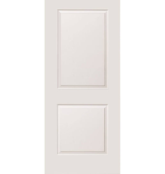 Door 32 In. X 84 In. Smooth Carrara Left-Hand Solid Core Primed Molded Composite Single Prehung Interior Door